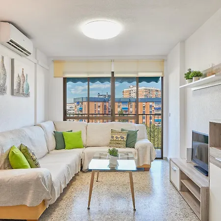 Luminoso Apartamento/ 5 Minutos De La Playa Málaga Esterno foto