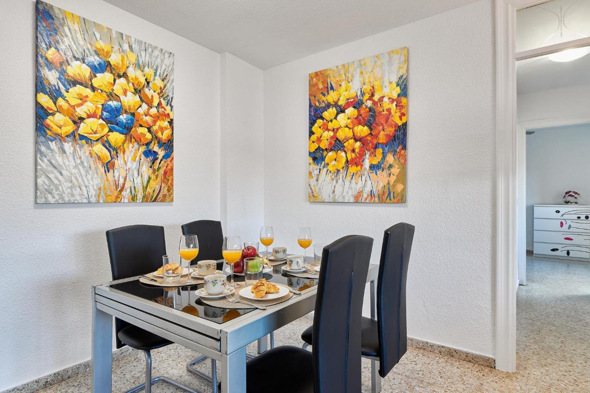 Luminoso Apartamento/ 5 Minutos De La Playa Apartamento Málaga